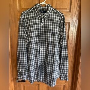 Ralph Lauren Green, Blue, Yellow, and White Casual Button Down Shirt